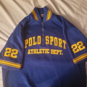 Vintage Polo sport quarter zip up